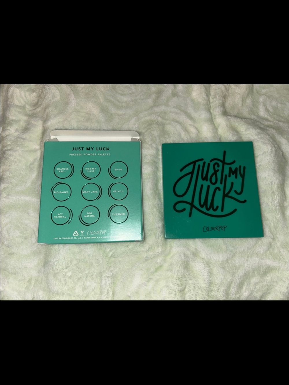 ColourPop "Just My Luck" Pressed Powder Palette -